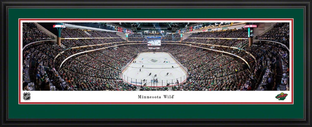Adult Minnesota Wild End of Ice Xcel Energy Center Panorama - Unisex - Image 3