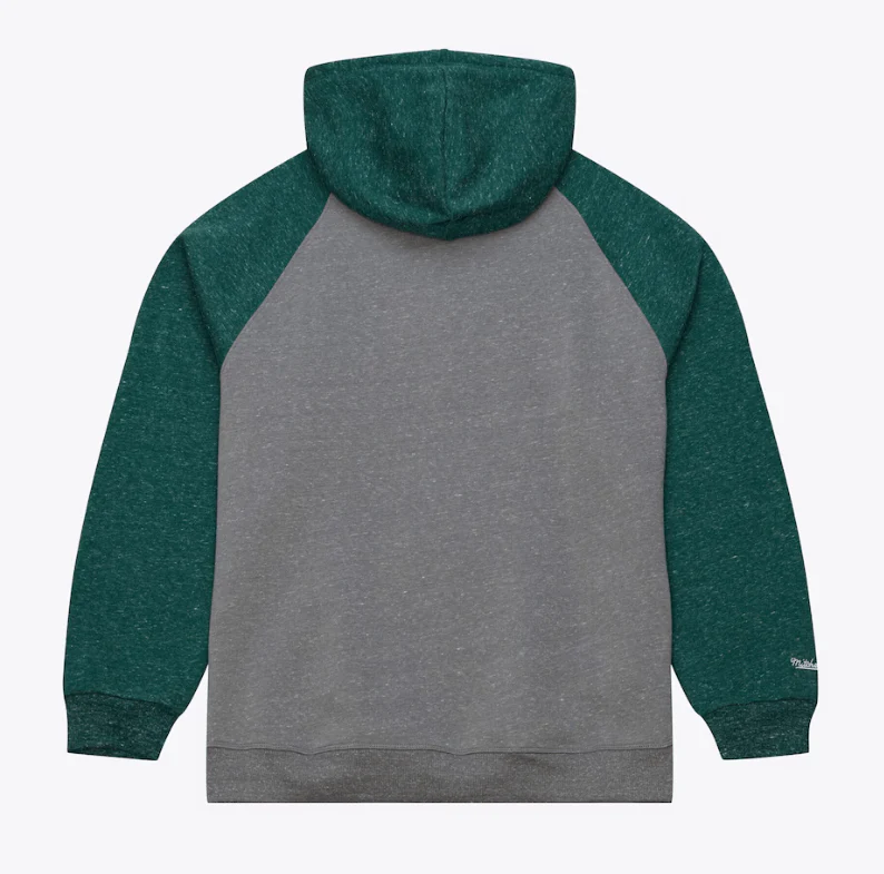 Adult Minnesota Wild Mitchell & Ness Gray Winning Streak Fleece Hooded Sweatshirt - Men's - Image 2