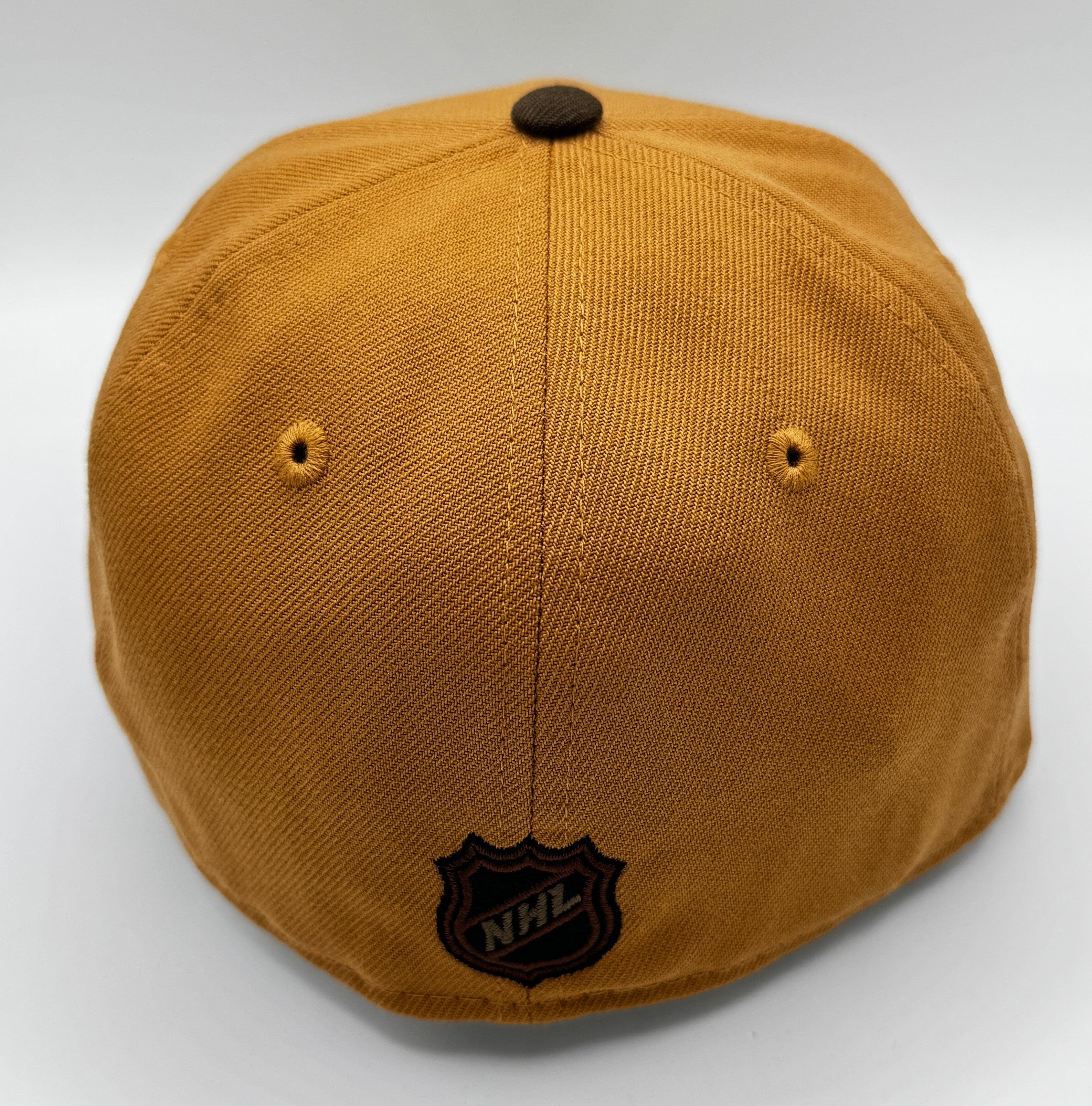 Adult Minnesota Wild New Era 2 Tone Brown Custom Side Patch 59FIFTY Fitted Hat - Men's - Image 5