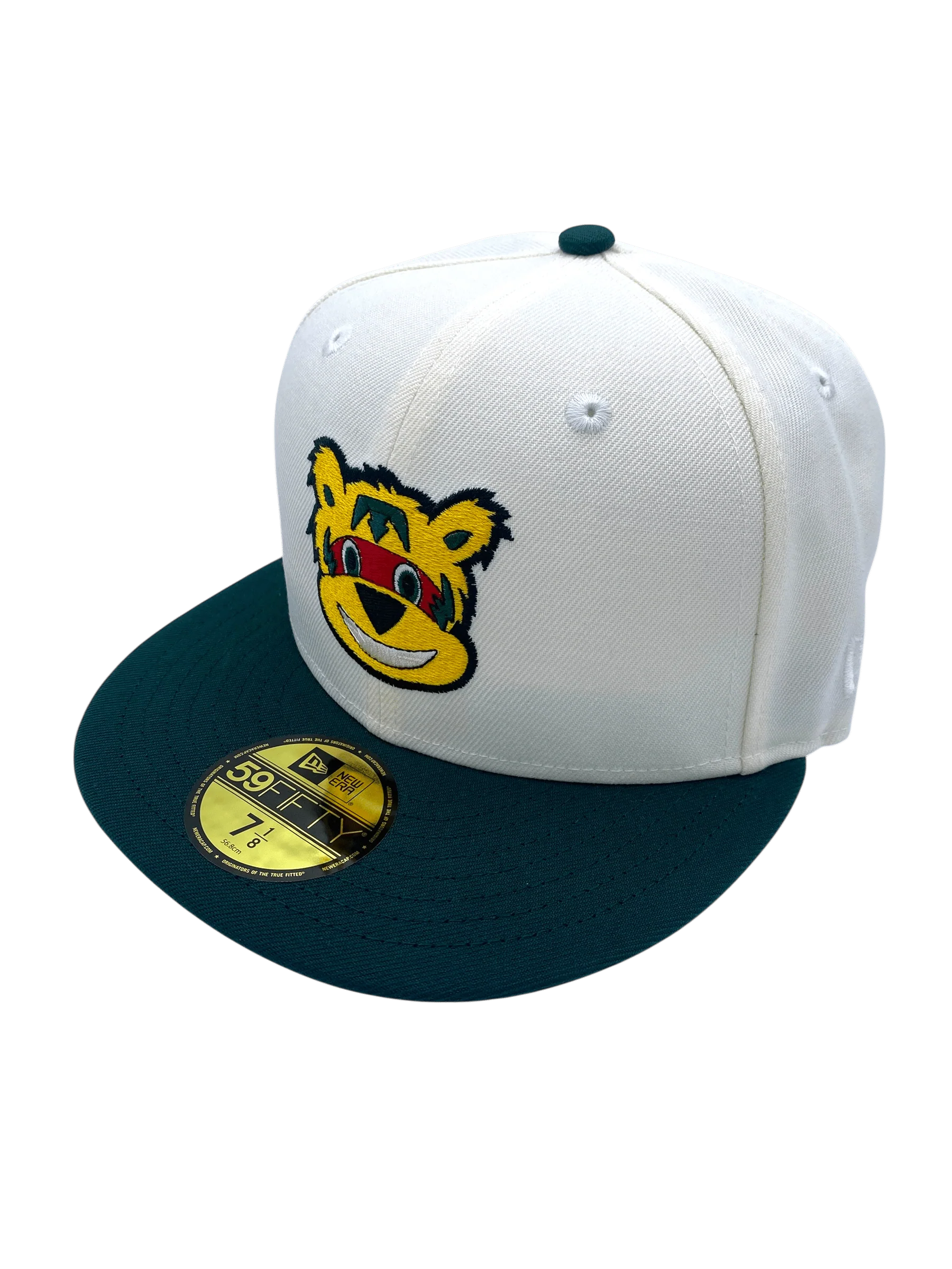 Adult Minnesota Wild New Era Chrome/Green Nordy Custom Side Patch 59FIFTY Fitted Hat - Men's - Image 6