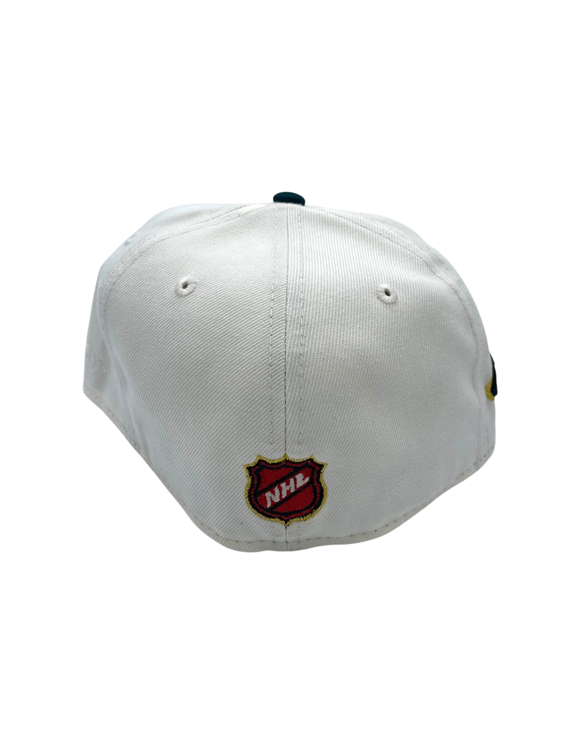Adult Minnesota Wild New Era Chrome/Green Vintage Script Custom Side Patch 59FIFTY Fitted Hat - Men's - Image 6