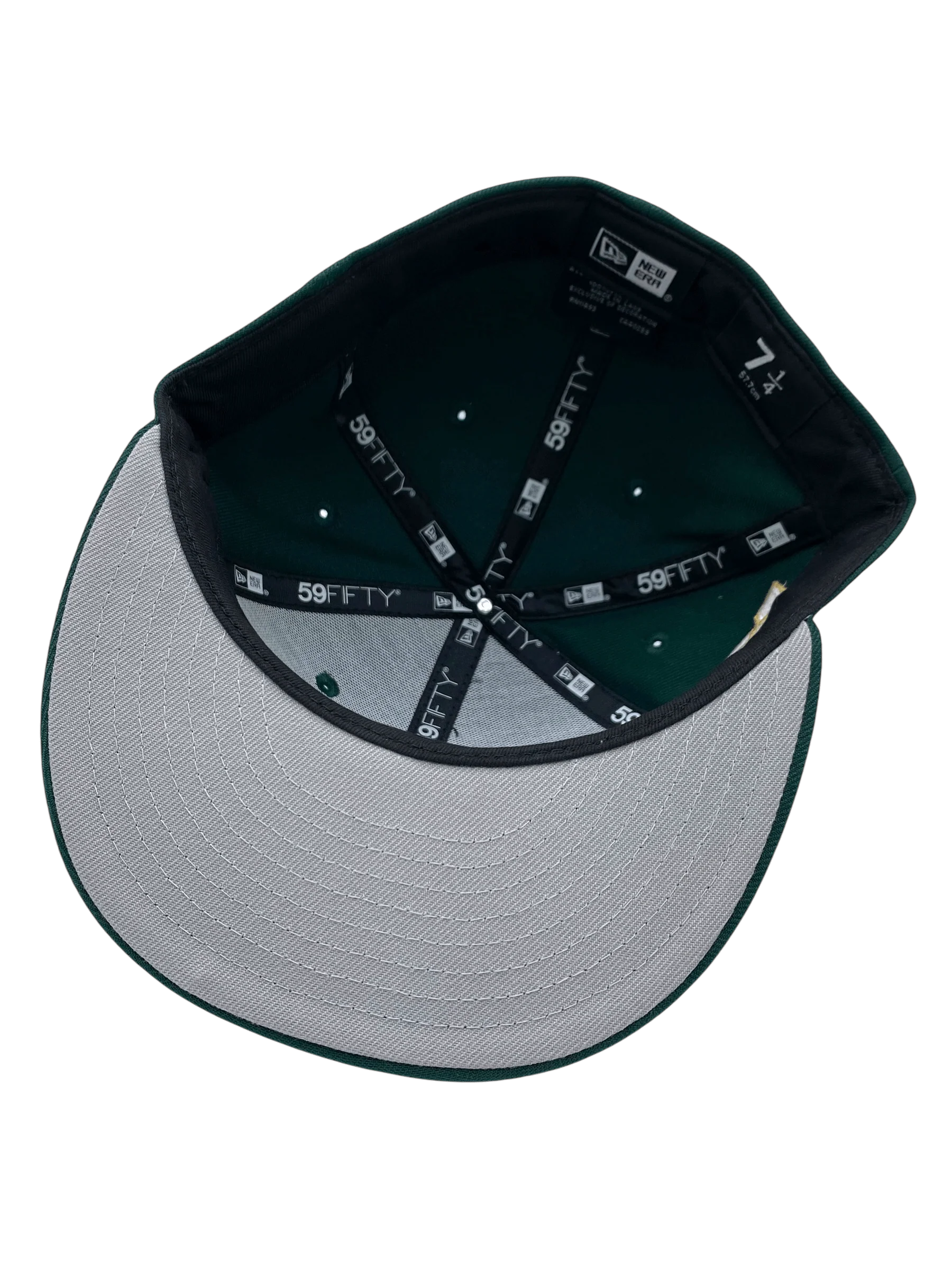 Adult Minnesota Wild New Era Green The Script Custom Side Patch 59FIFTY Fitted Hat - Men's - Image 10