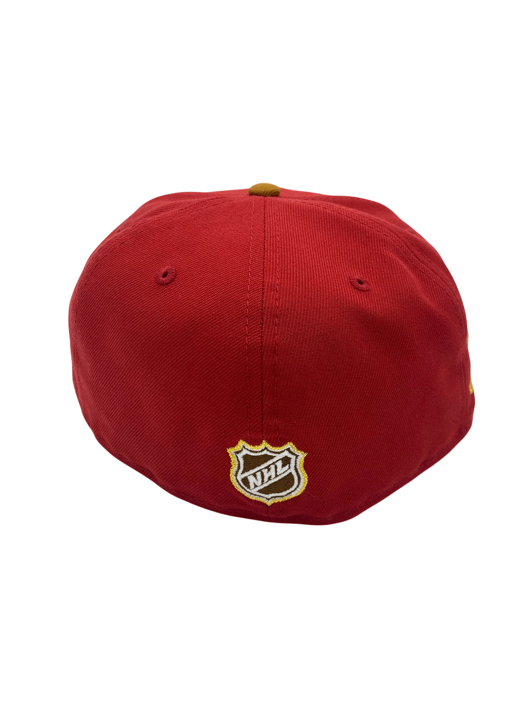 Adult Minnesota Wild New Era Red/Brown 15 Anniversary Custom Side Patch 59FIFTY Fitted Hat - Men's - Image 7