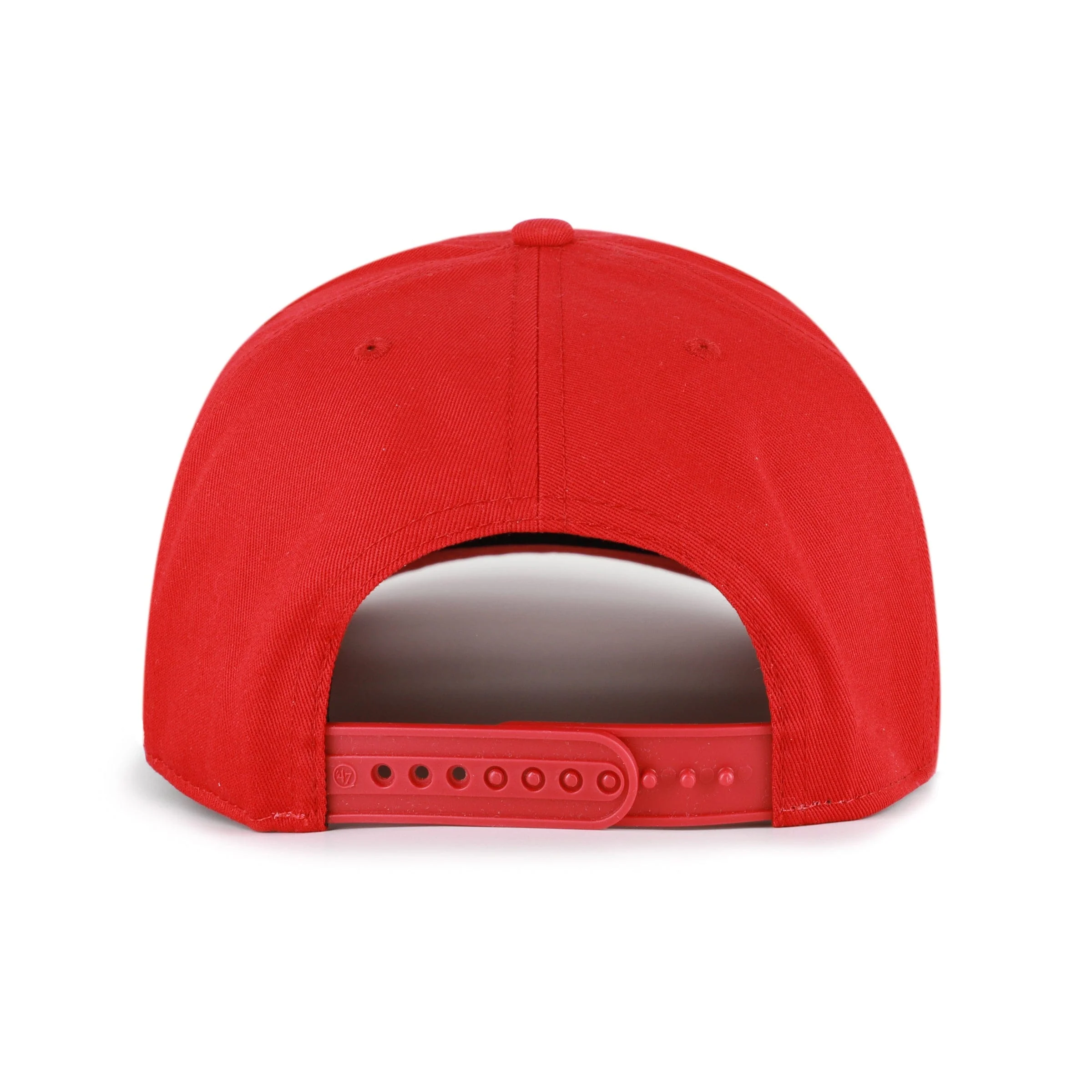 Adult Nebraska Cornhuskers '47 Script Fade Hitch Red Adjustable Snapback Hat - Men's - Image 3