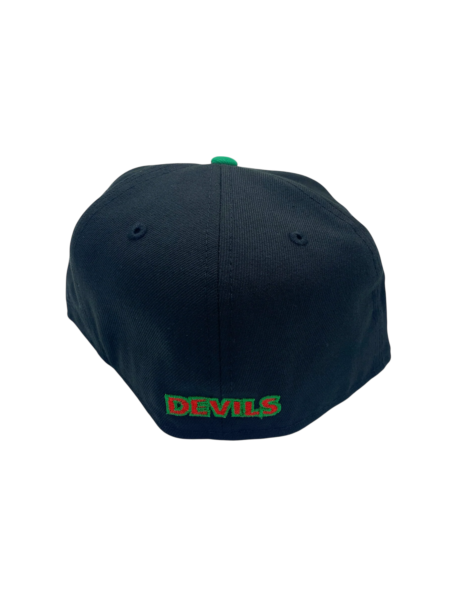 Adult New Jersey Devils New Era Black/Green Classic Custom Side Patch 59FIFTY Fitted Hat - Men's - Image 3