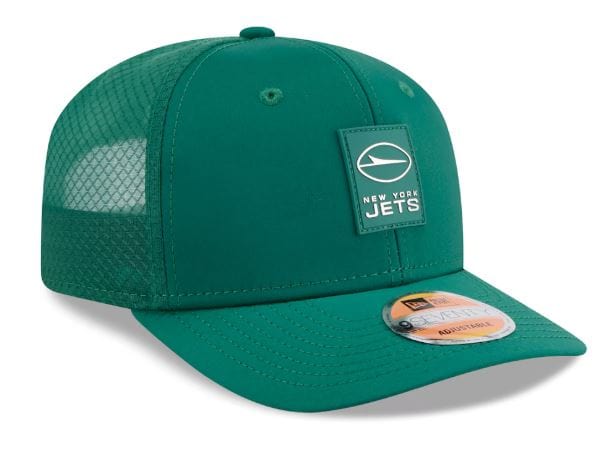 Adult New York Jets New Era Green 2025 NFL Sideline 9SEVENTY Adjustable Trucker Hat - Men's - Image 4