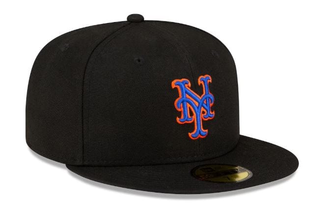 Adult New York Mets New Era Black Alternate Authentic Collection On-Field 59FIFTY Fitted Hat - Men's - Image 4