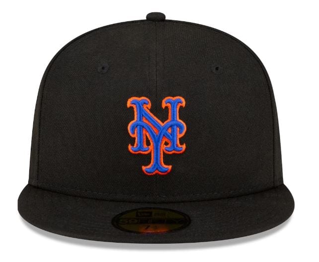 Adult New York Mets New Era Black Alternate Authentic Collection On-Field 59FIFTY Fitted Hat - Men's - Image 5