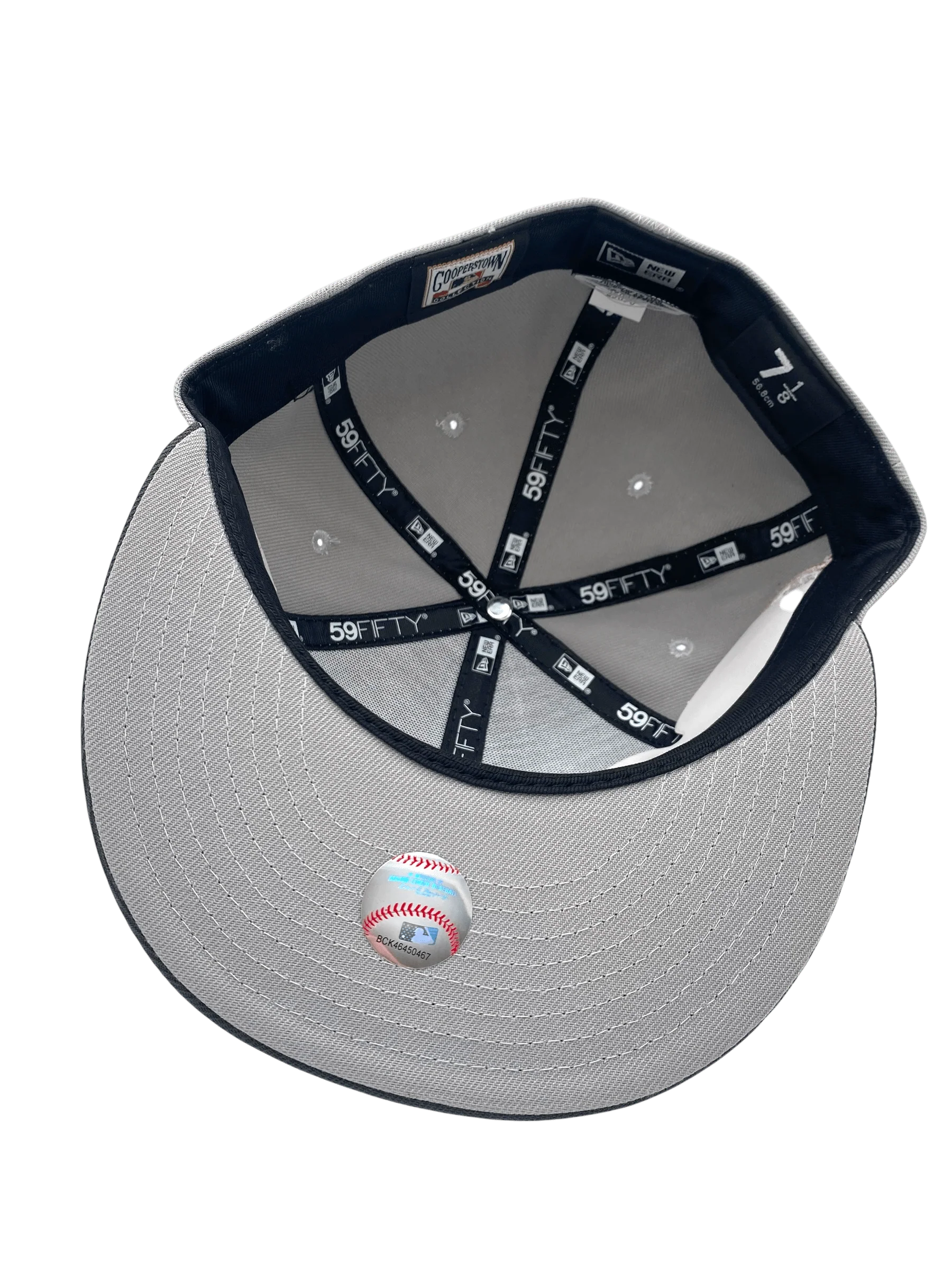 Adult New York Mets New Era Gray 50th Anniversary Side Patch 59FIFTY Fitted Hat - Men's - Image 3
