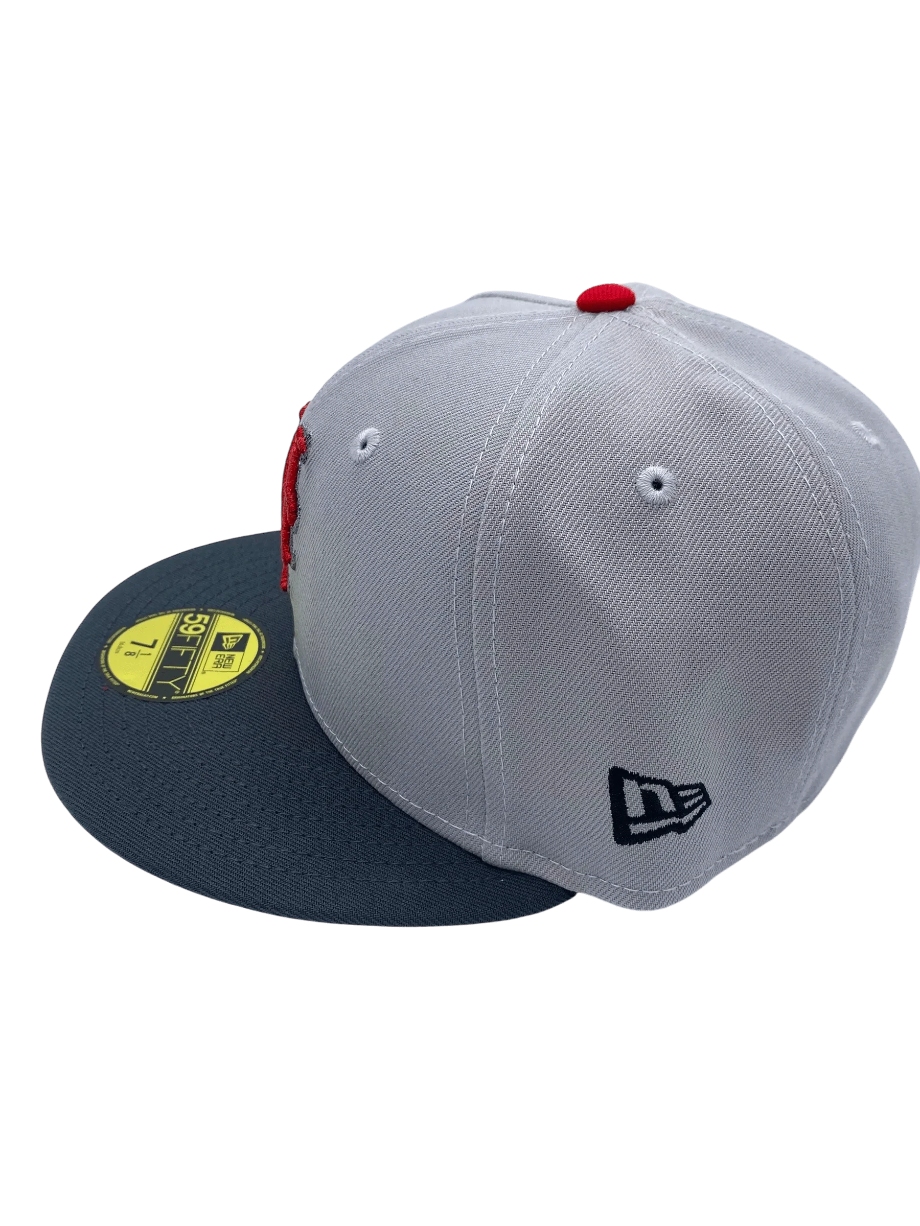 Adult New York Mets New Era Gray 50th Anniversary Side Patch 59FIFTY Fitted Hat - Men's - Image 6