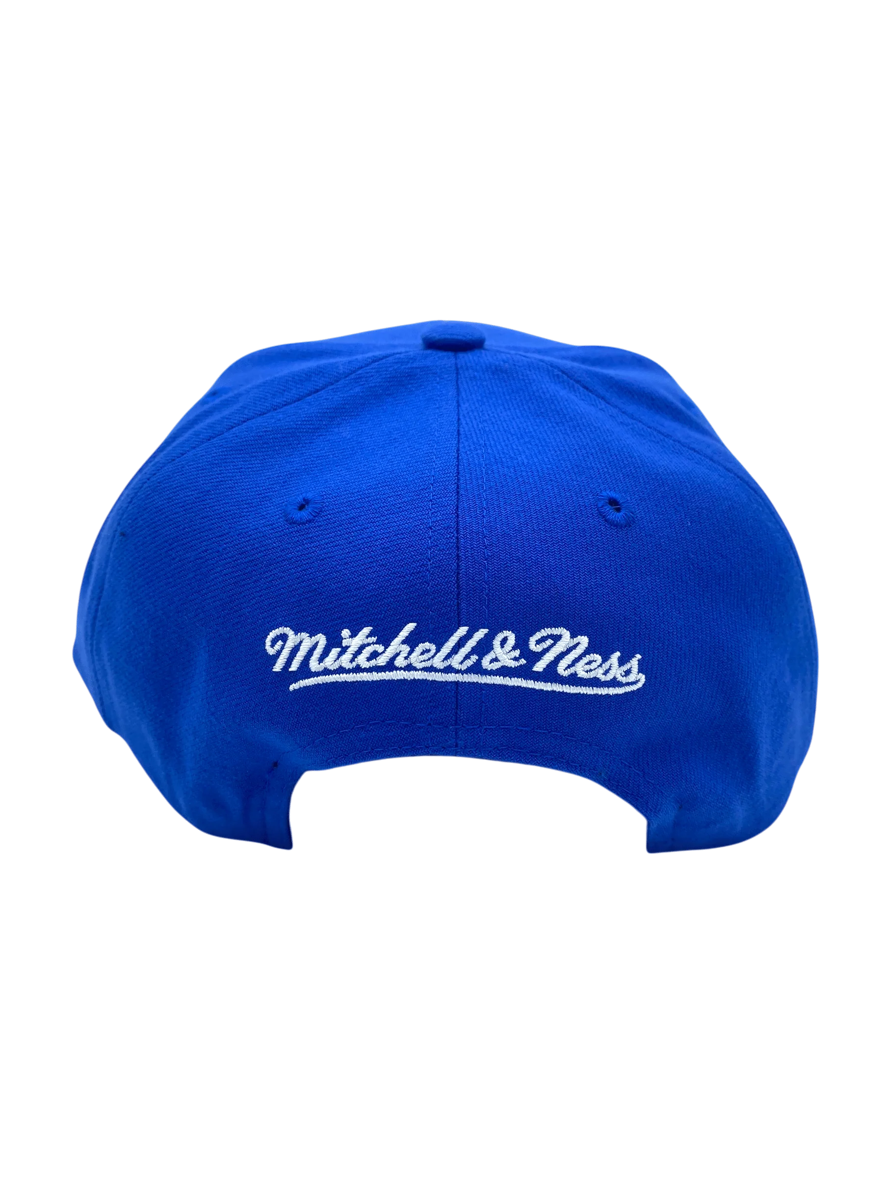Adult New York Rangers Mitchell & Ness Blue Team Ground 2.0 Snapback Hat - Men's - Image 3