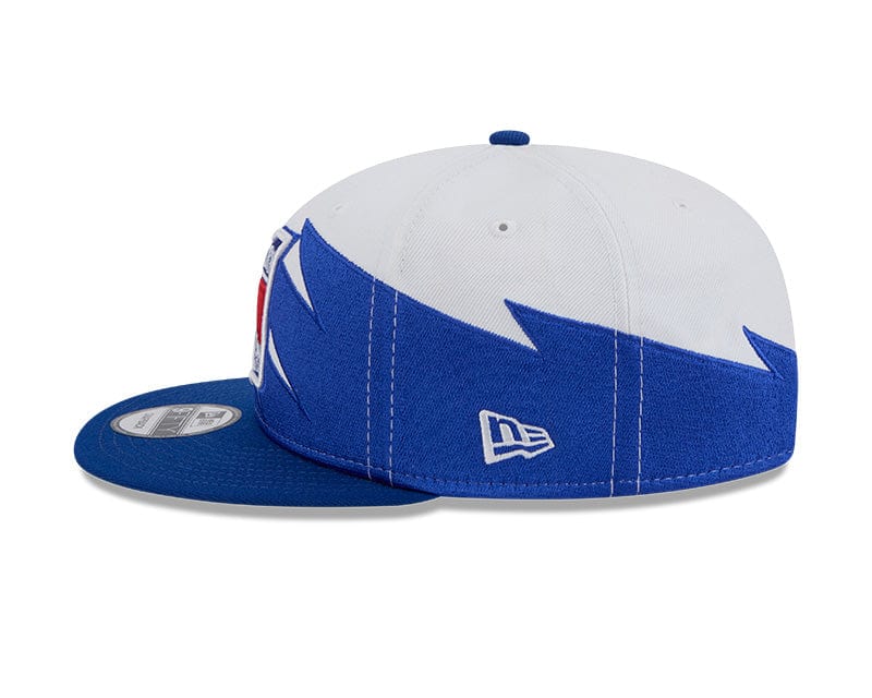 Adult New York Rangers New Era Blue NHL Jagged 9FIFTY Snapback Hat - Men's - Image 6