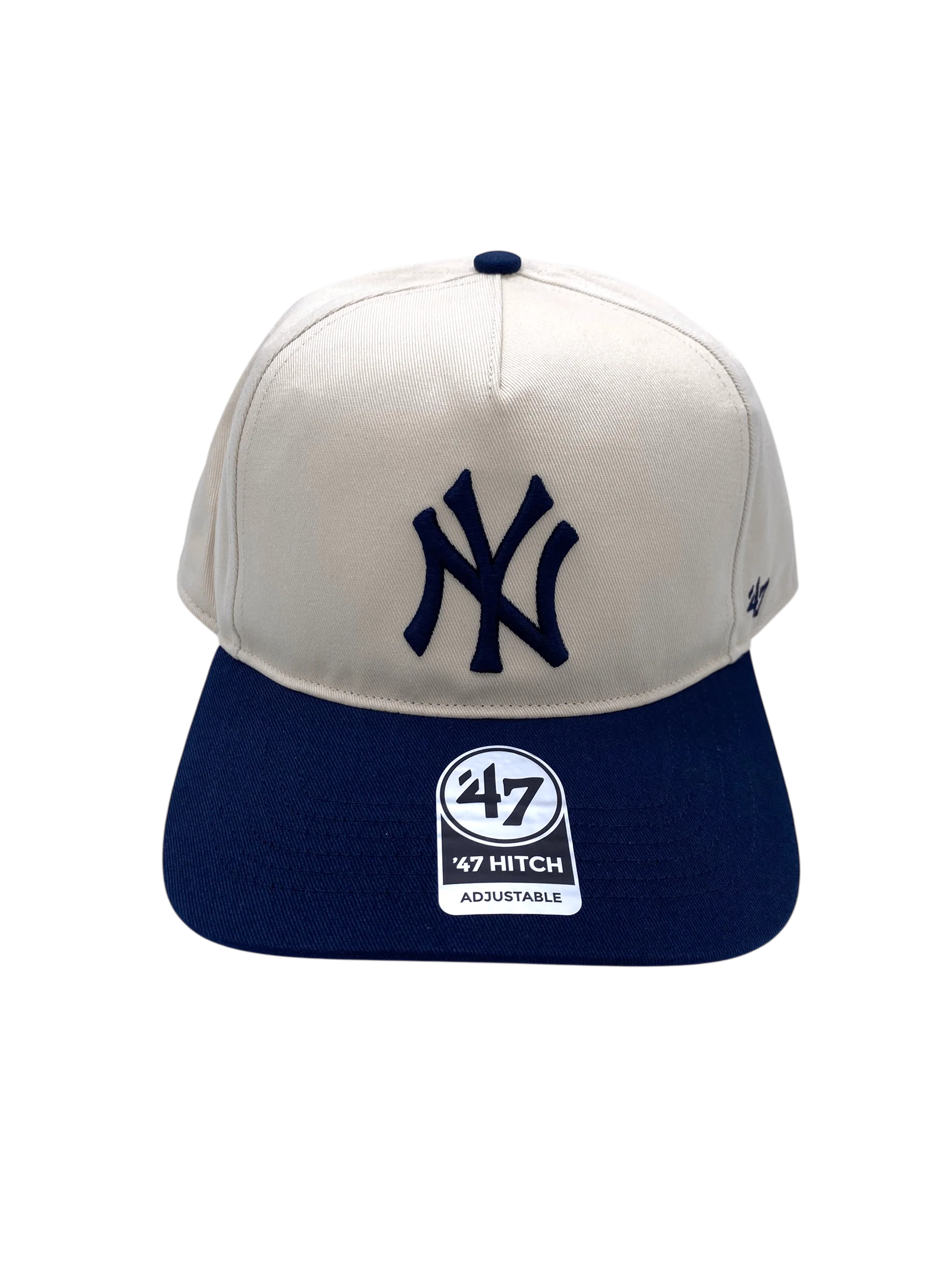 Adult New York Yankees '47 Natural 2 Tone Logo Hitch Adjustable Snapback Hat - Men's - Image 3