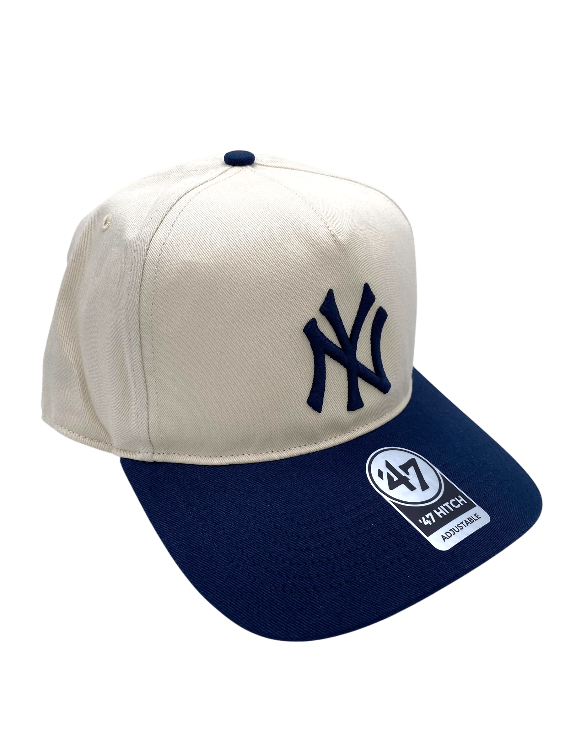 Adult New York Yankees '47 Natural 2 Tone Logo Hitch Adjustable Snapback Hat - Men's - Image 4