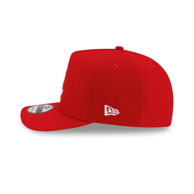 Adult Chicago White Sox New Era Red/ White Team Poly A-Frame 9FIFTY Adjustable Snapback Hat - Men's - Image 4