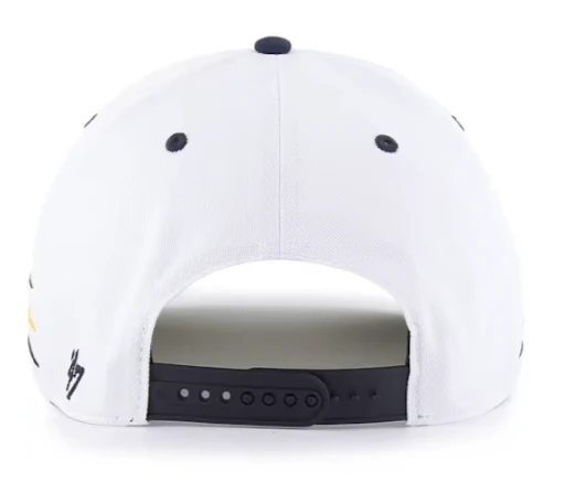 Adult North Carolina Tar Heels '47 White Diamond Cut Hitch Adjustable Snapback Hat - Men's - Image 2
