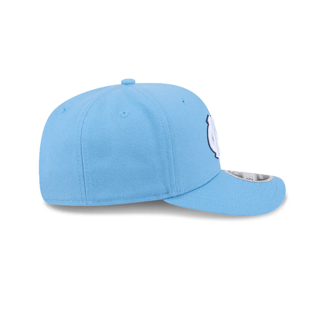 Adult North Carolina Tar Heels New Era Carolina Blue Replica Team Logo 9SEVENTY Stretch-Snapback Hat - Men's - Image 6