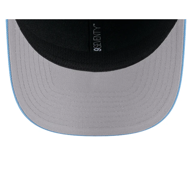 Adult North Carolina Tar Heels New Era Carolina Blue Replica Team Logo 9SEVENTY Stretch-Snapback Hat - Men's - Image 7