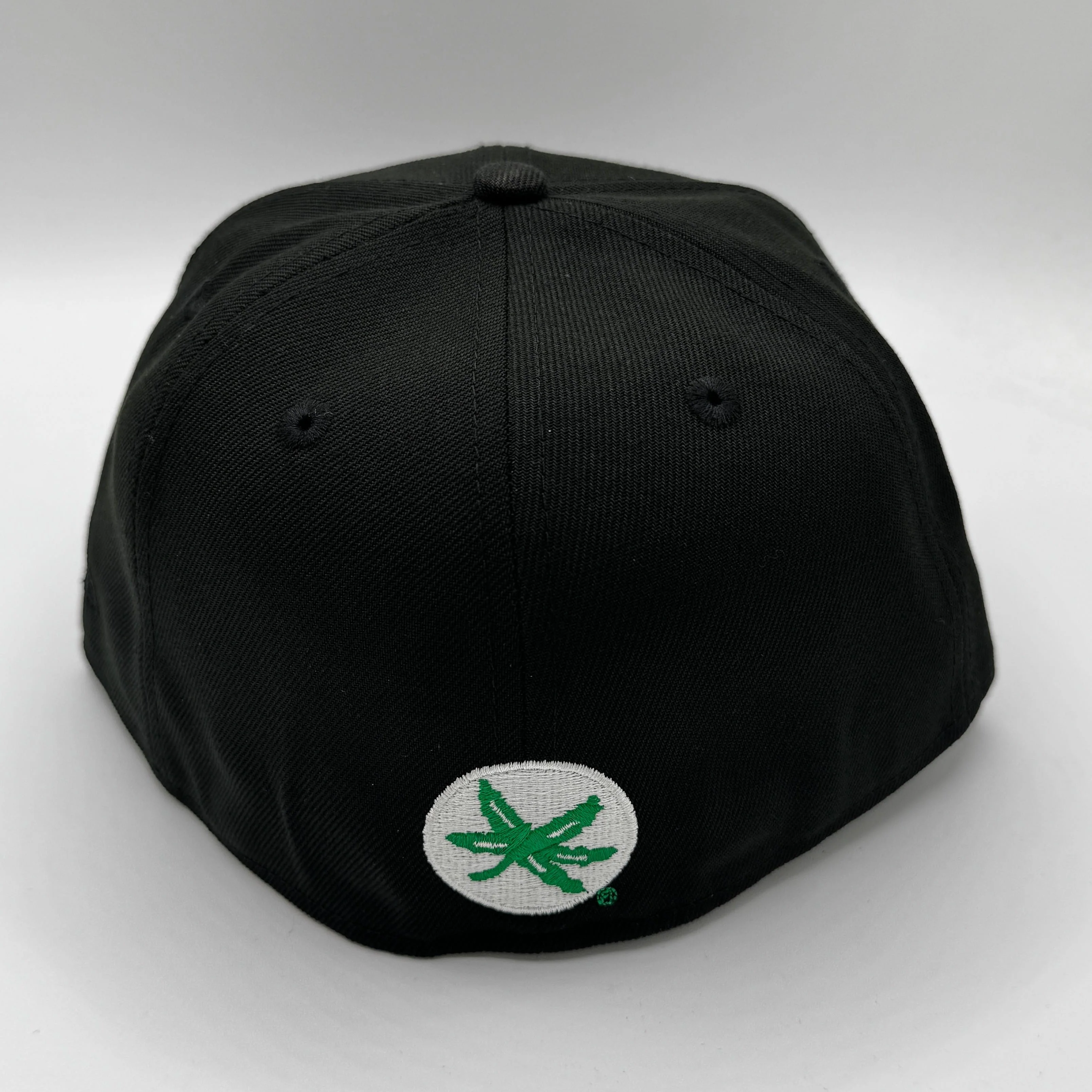 Adult Ohio State Buckeyes Black New Era NCAA 'Brutus' Custom 59FIFTY Fitted Hat - Men's - Image 4