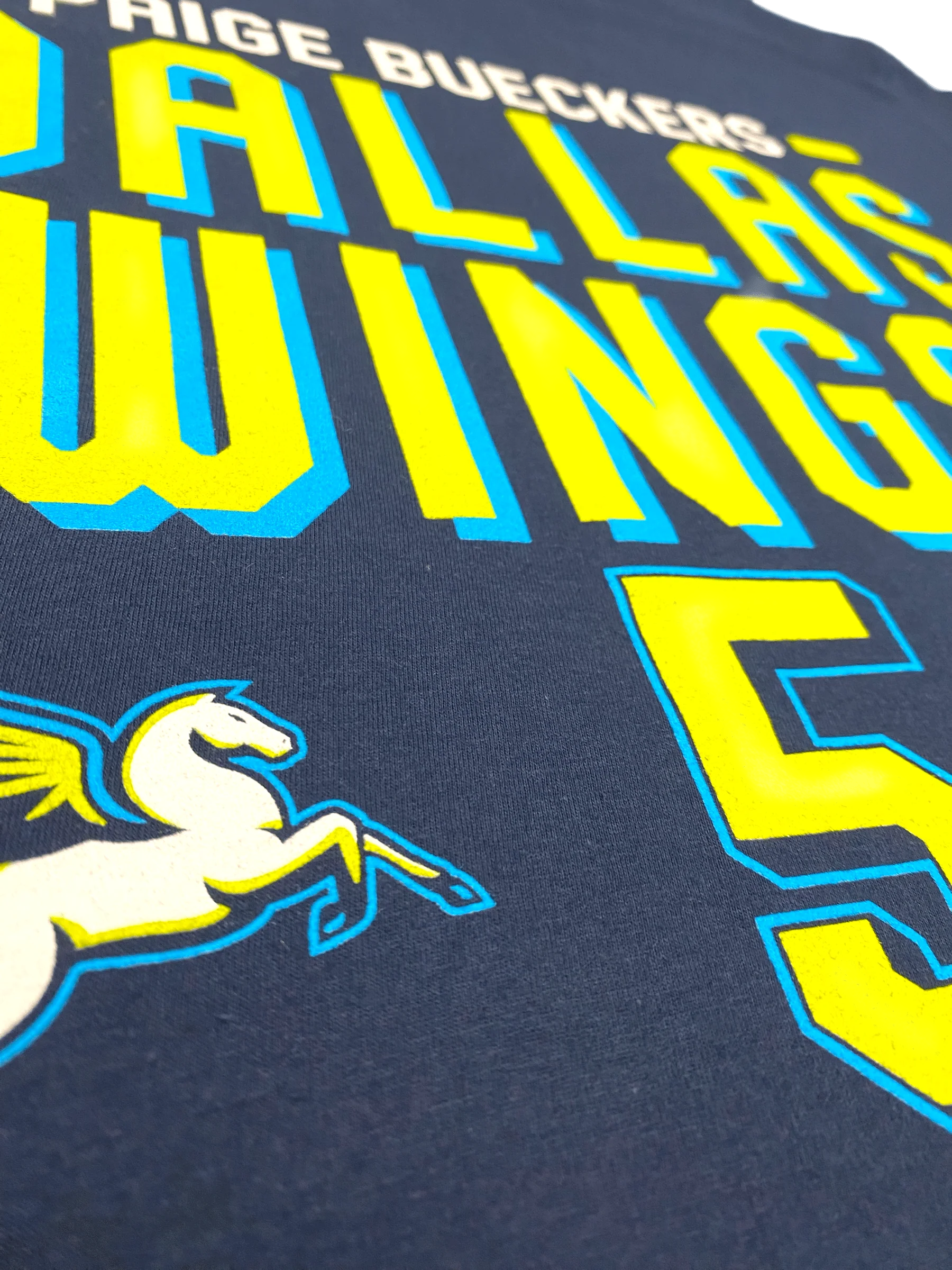 Adult Paige Bueckers Dallas Wings Dynasty WNBA Navy Name & Number Player T-Shirt - Men's - Image 6