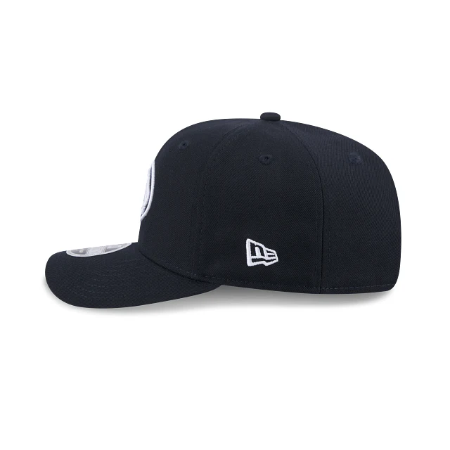 Adult Penn State Nittany Lions New Era Navy Replica Team Logo 9SEVENTY Stretch-Snapback Hat - Men's - Image 5