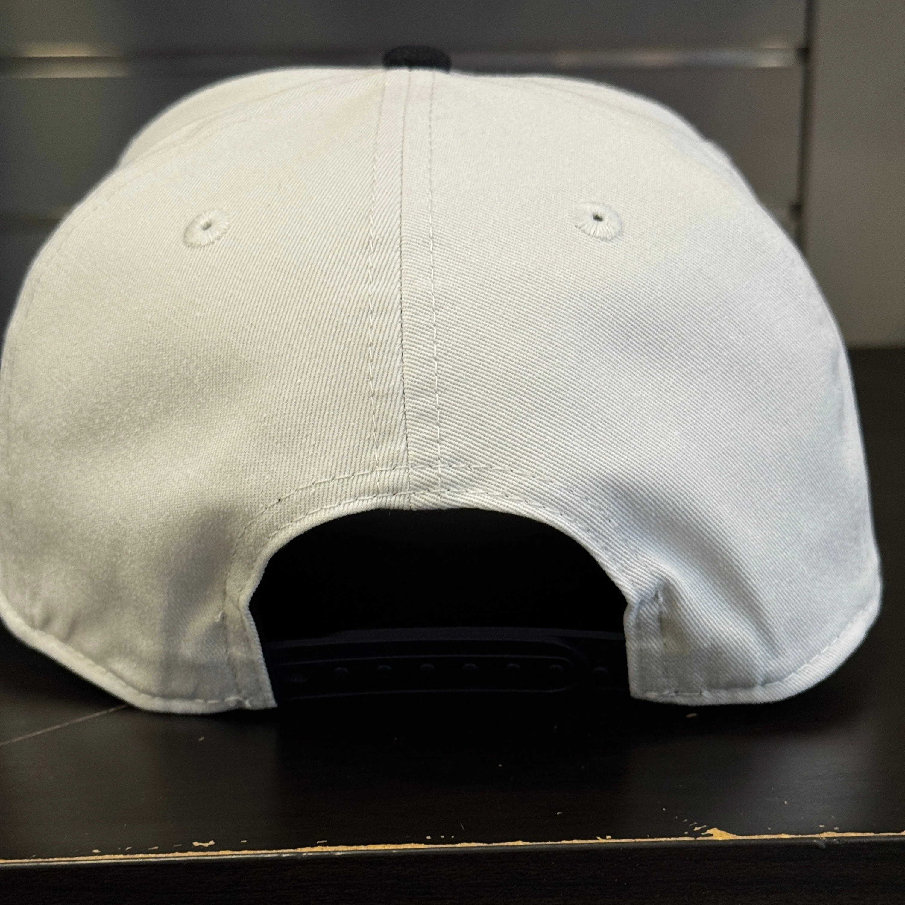 Adult Penn State Nittany Lions Hockey New Era White A-Frame 9FIFTY Adjustable Snapback Hat - Men's - Image 3