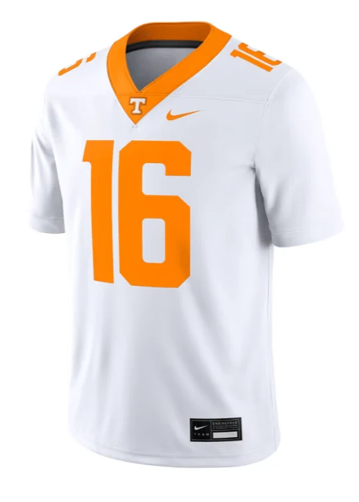 Adult Peyton Manning Tennessee Volunteers Nike White Legacy Game Jersey - Men's - Image 3