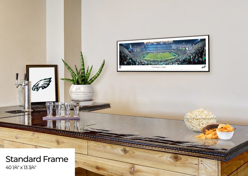 Adult Philadelphia Eagles Panoramic Picture - Lincoln Financial Field NFL Fan Cave Decor - Unisex