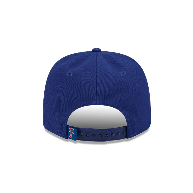 Adult Philadelphia Phillies Mascot New Era Navy/Red Replica Team Logo 9SEVENTY Stretch-Snapback Hat - Men's - Image 4
