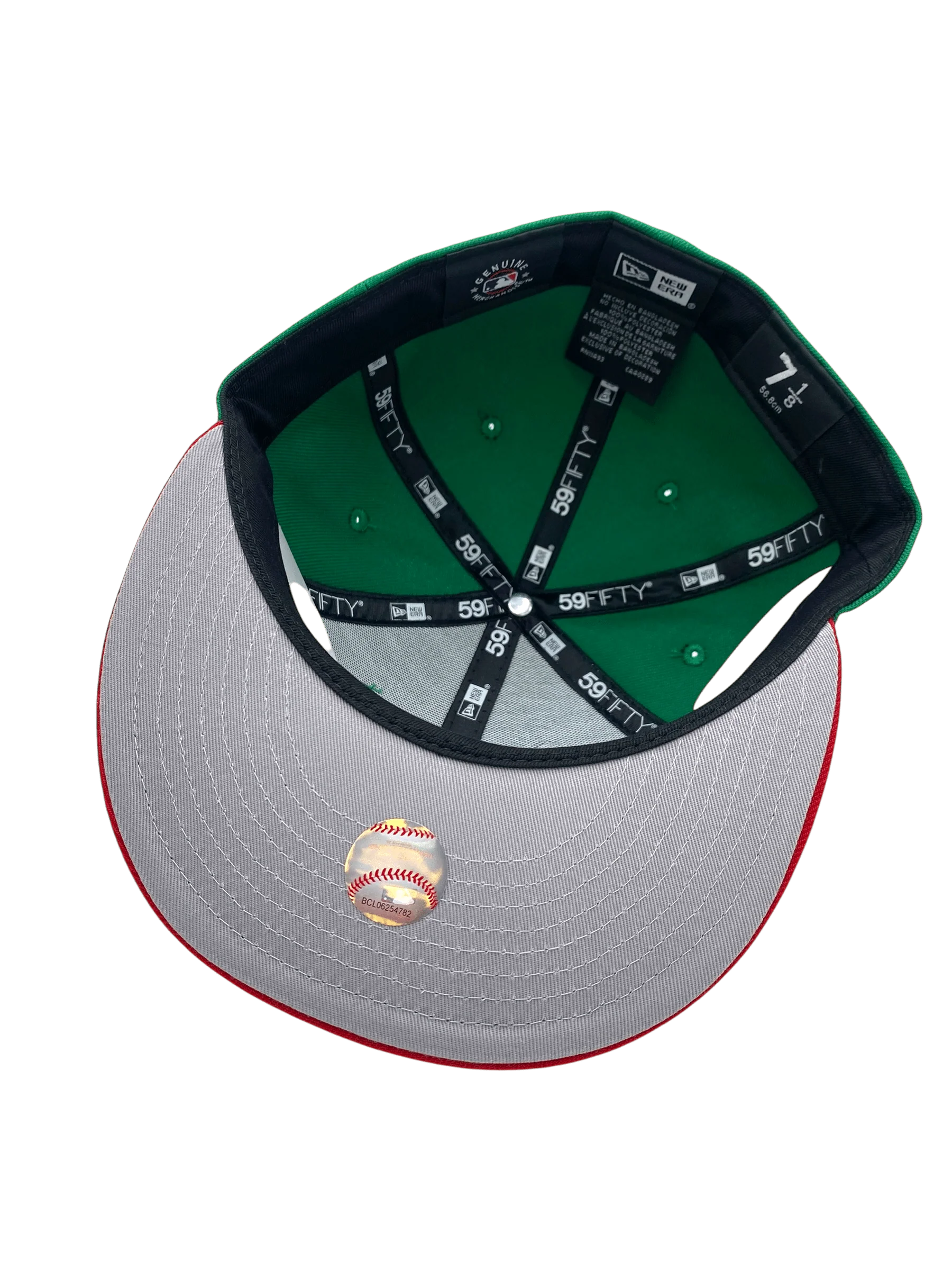Adult Philadelphia Phillies New Era Green/Red The Phanatic Custom Side Patch 59FIFTY Fitted Hat - Men's - Image 3