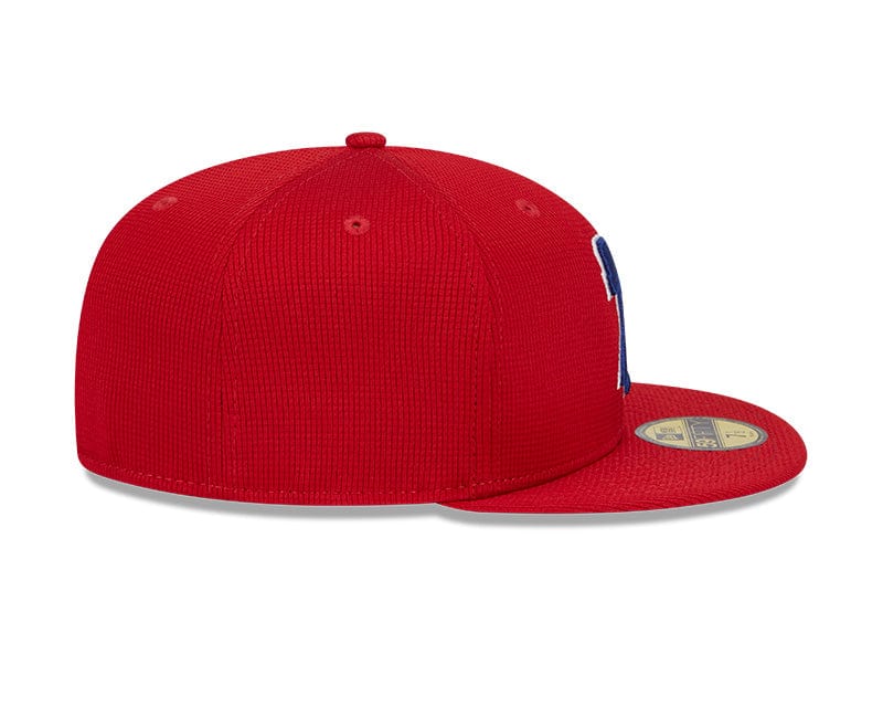 Adult Philadelphia Phillies New Era Red 2025 Spring Training 59FIFTY Fitted Hat - Men's - Image 4