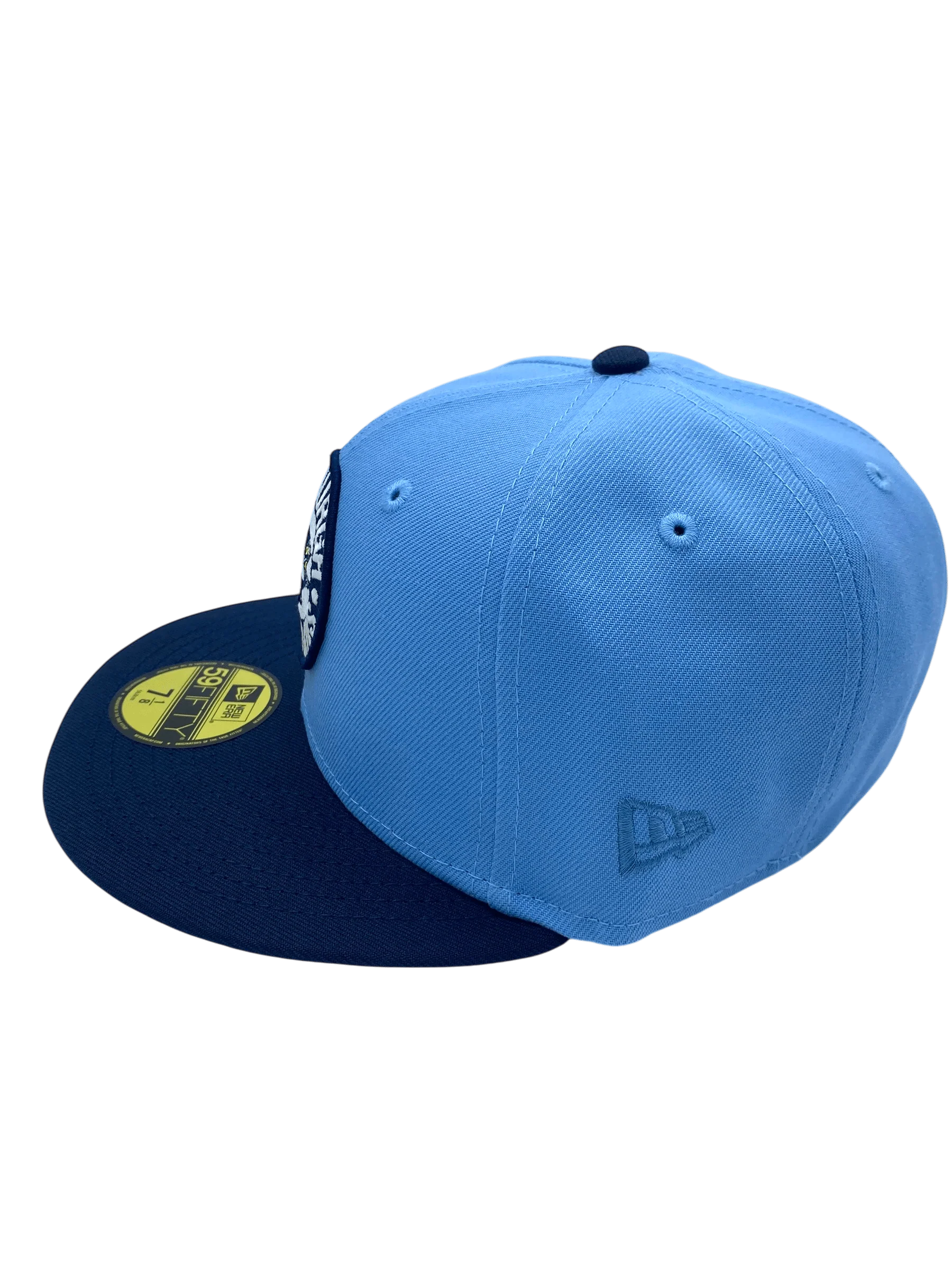 Adult Pittsburgh Penguins New Era Blue Classic Custom Side Patch 59FIFTY Fitted Hat - Men's - Image 6