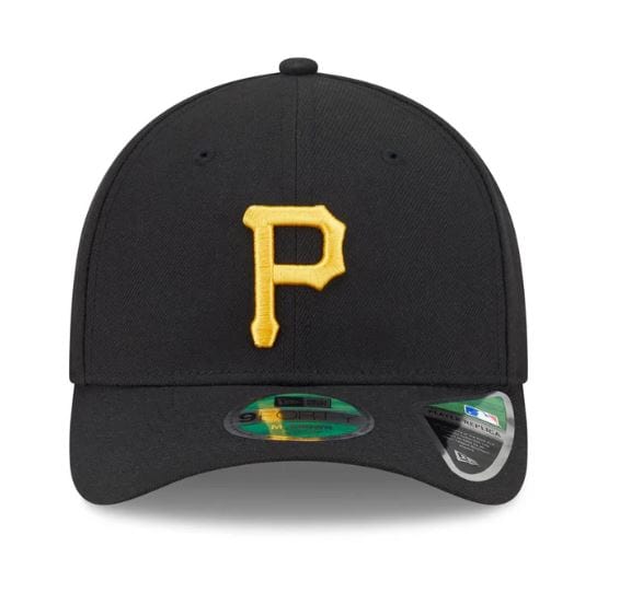 Adult Pittsburgh Pirates New Era Black Player Replica 9FORTY M-Crown Style Adjustable Snapback Hat - Men's - Image 5