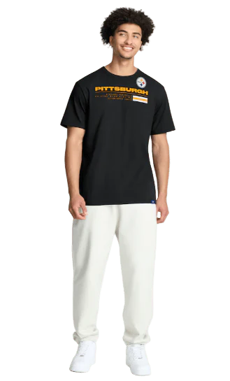 Adult Pittsburgh Steelers Fanatics Black Chop Block Legacy T-Shirt - Men's - Image 3