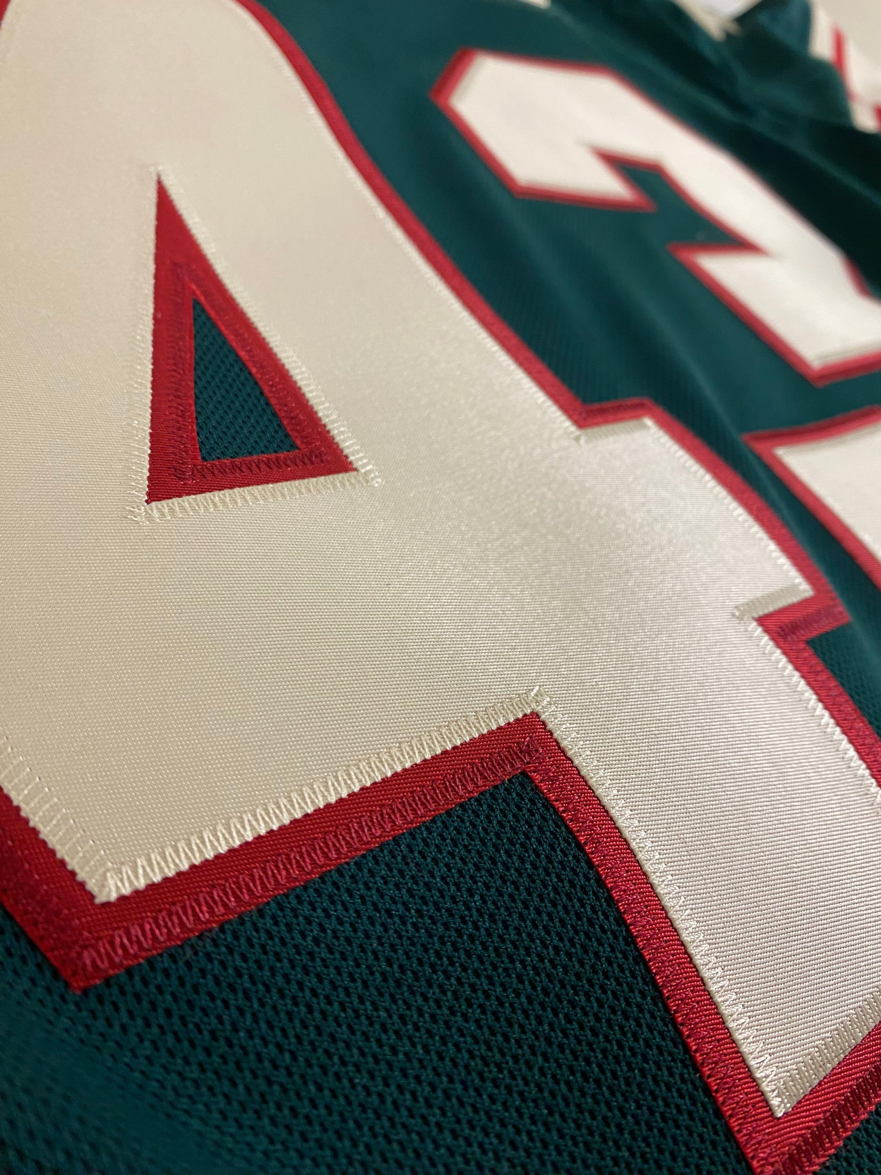 Adult Quinn Hughes Minnesota Wild Fanatics Green Premium Official NHL Home Authentic Player Jersey - Men's - Image 3