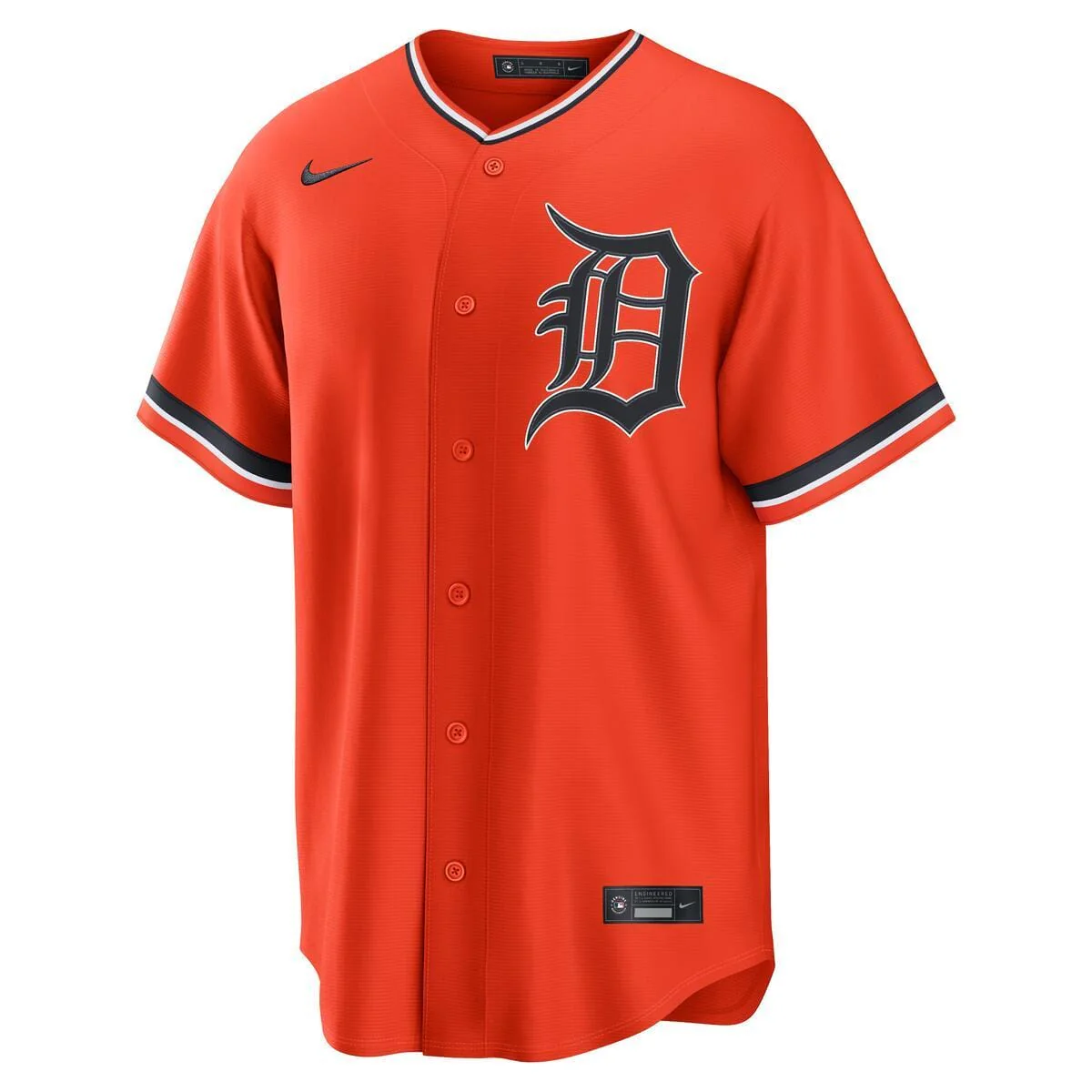 Adult Riley Greene Detroit Tigers Nike Orange Alternate 2 Replica Player Jersey - Men's - Image 3
