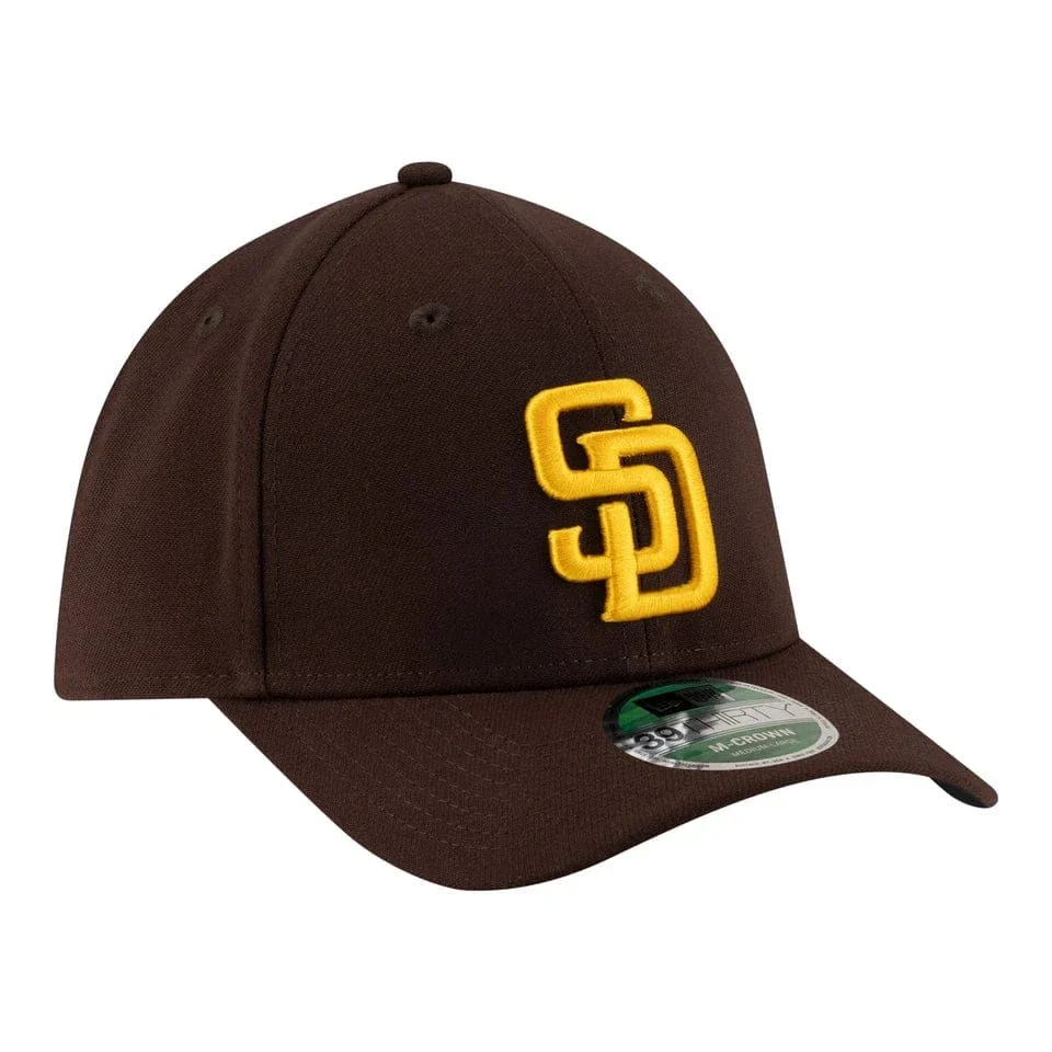 Adult San Diego Padres New Era Brown Player Replica 39THIRTY M-Crown Flex Hat - Men's - Image 3