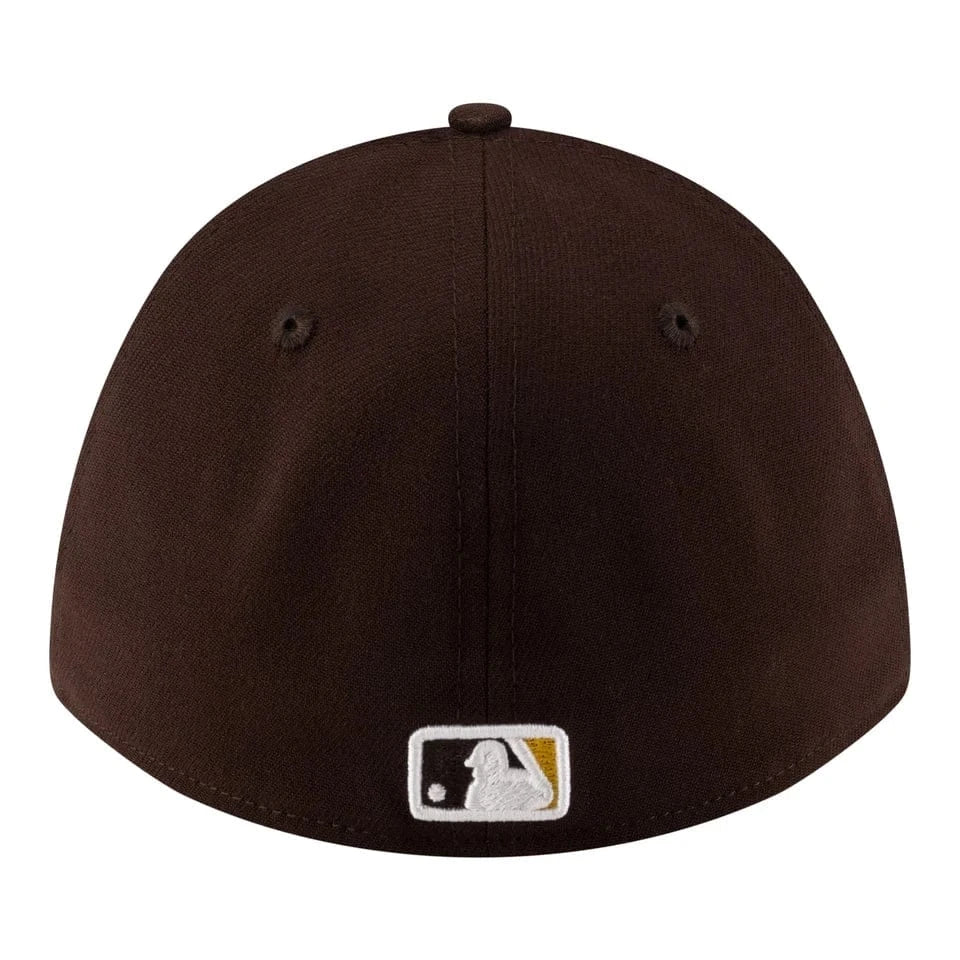 Adult San Diego Padres New Era Brown Player Replica 39THIRTY M-Crown Flex Hat - Men's - Image 4