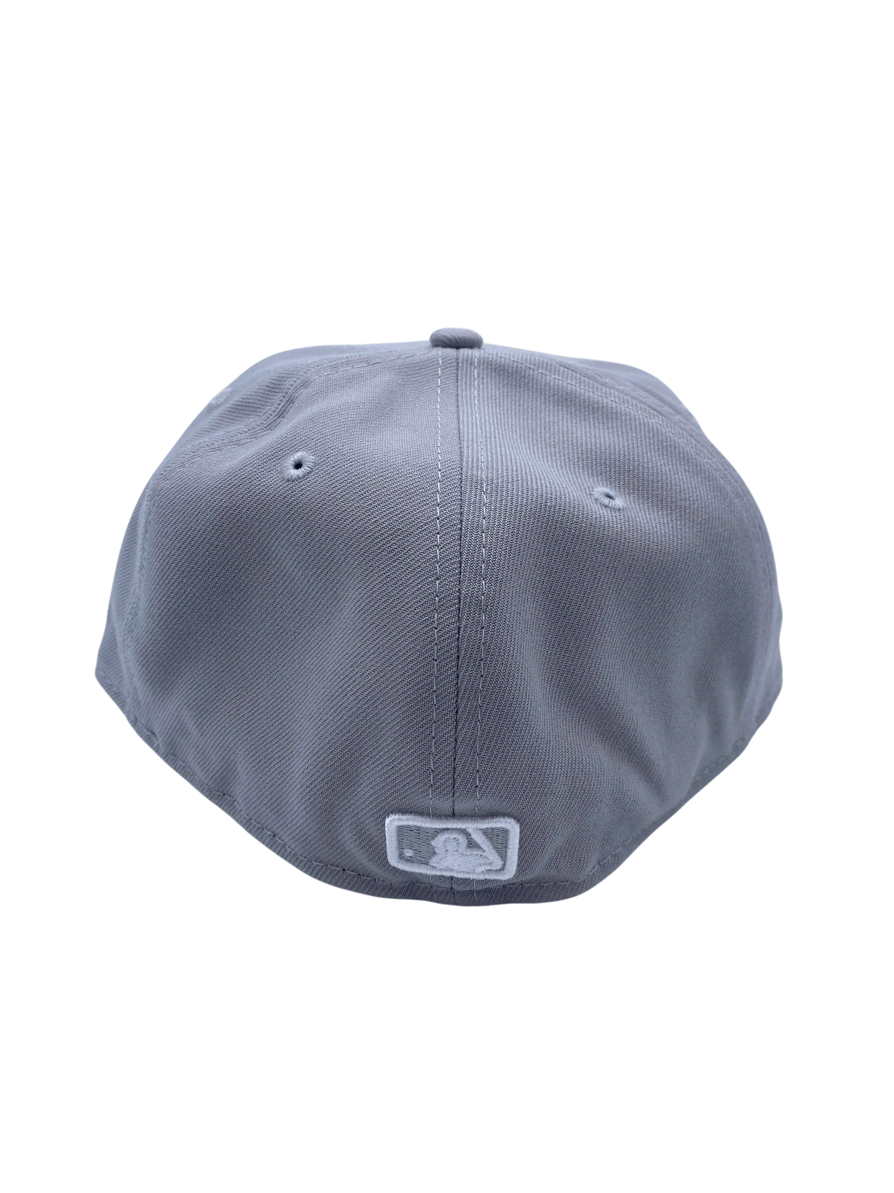Adult San Diego Padres New Era Gray/White Basic 59FIFTY Fitted Hat - Men's - Image 5