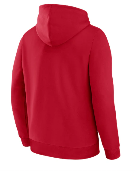 Adult San Francisco 49ers Fanatics Red Delay of Game Legacy Hooded Sweatshirt - Men's - Image 2