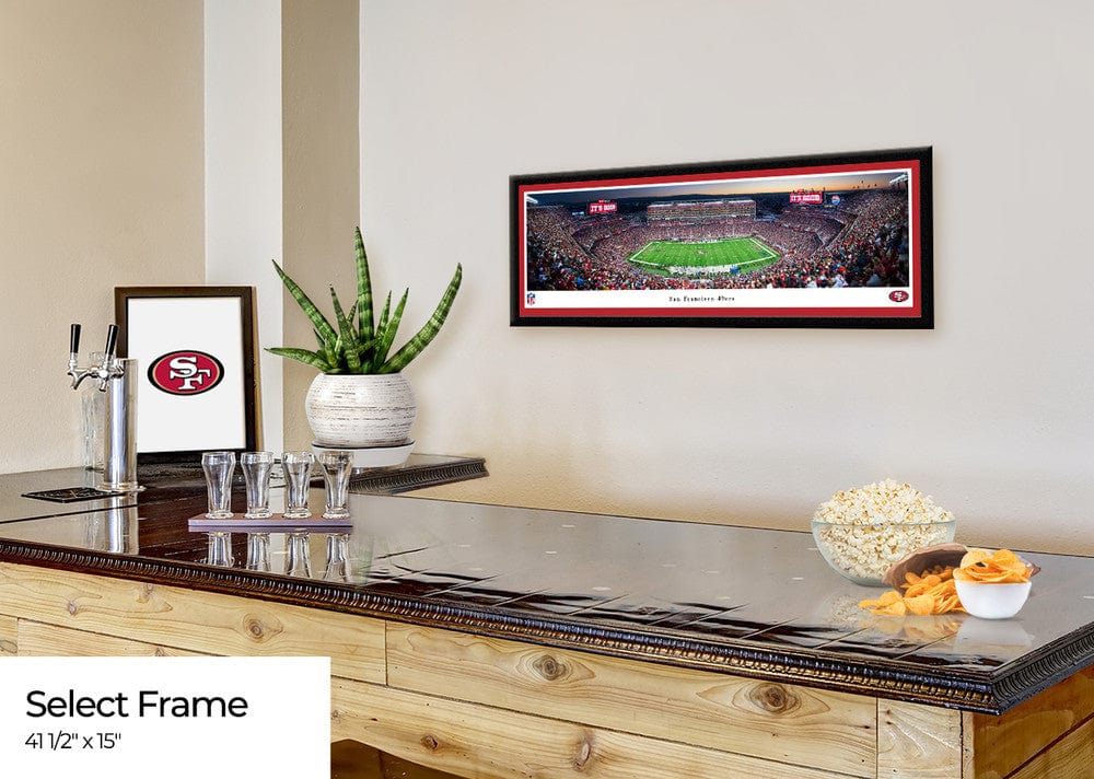 Adult San Francisco 49ers Panoramic Picture - Levi's Stadium NFL Fan Cave Decor - Unisex - Image 2