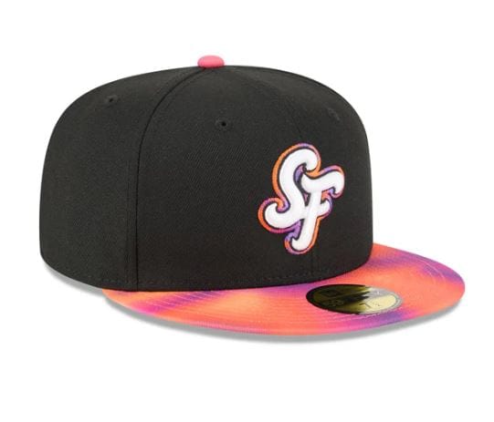Adult San Francisco Giants New Era Black 2025 City Connect Official On Field 59FIFTY Fitted Hat - Men's - Image 5