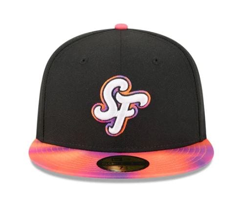 Adult San Francisco Giants New Era Black 2025 City Connect Official On Field 59FIFTY Fitted Hat - Men's - Image 6