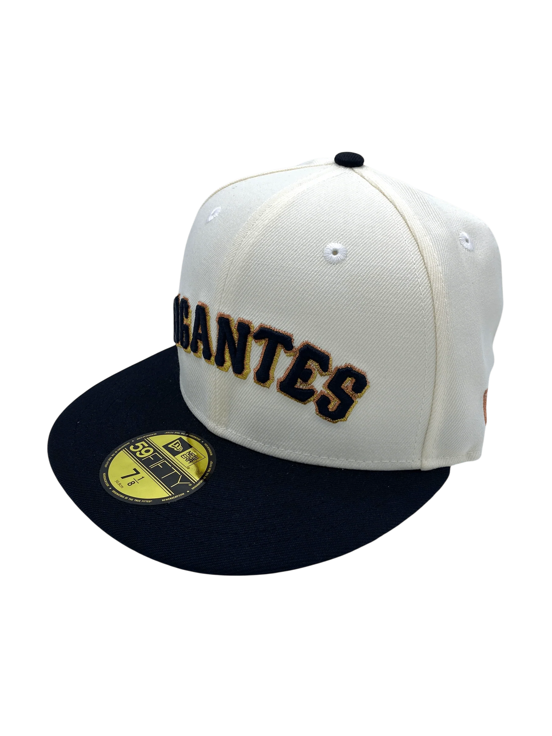 Adult San Francisco Giants New Era Chrome/Black Gigantes Side Patch 59FIFTY Fitted Hat - Men's - Image 5