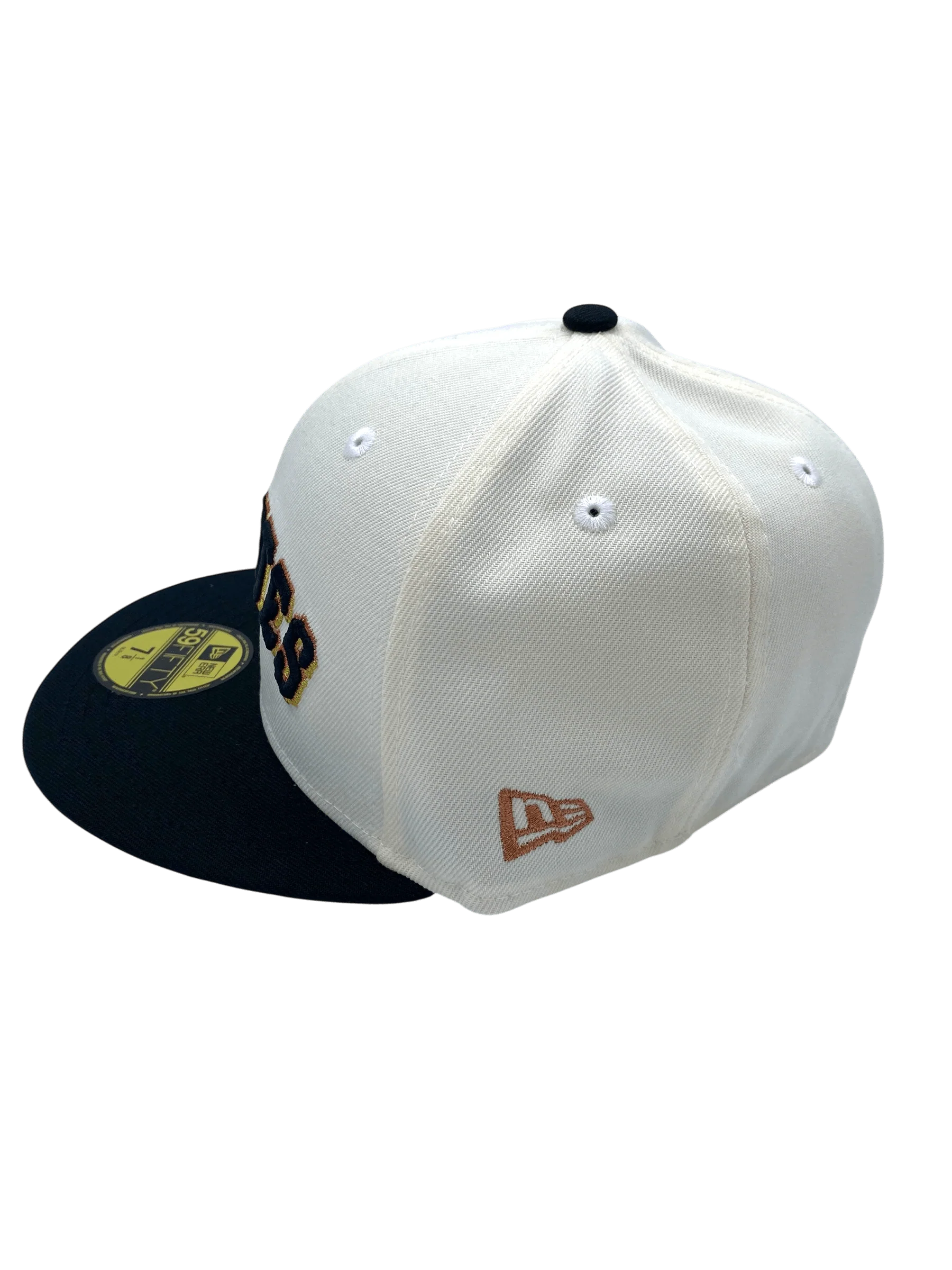 Adult San Francisco Giants New Era Chrome/Black Gigantes Side Patch 59FIFTY Fitted Hat - Men's - Image 6