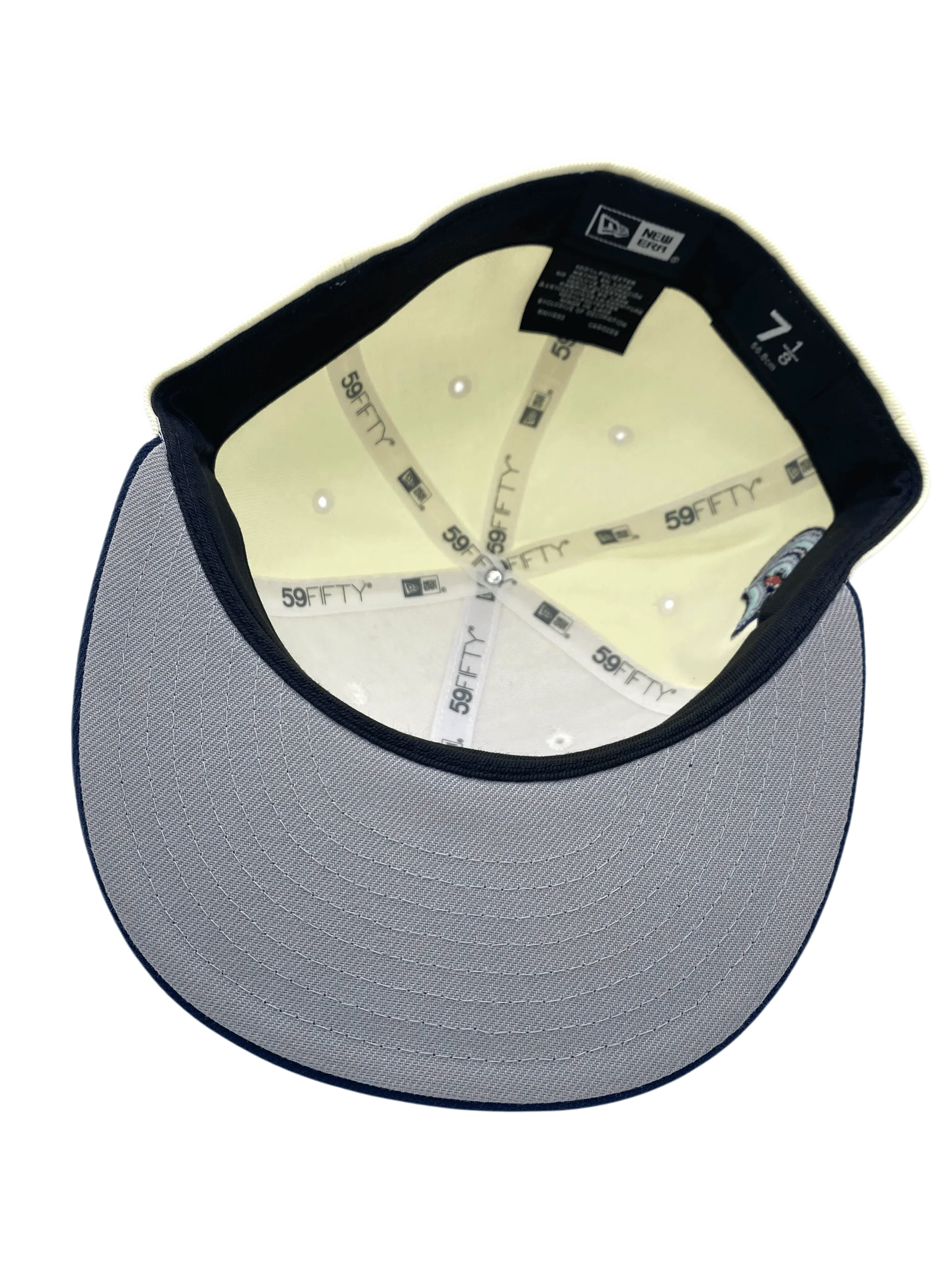 Adult Seattle Kraken New Era Chrome Custom Side Patch 59FIFTY Fitted Hat - Men's - Image 3