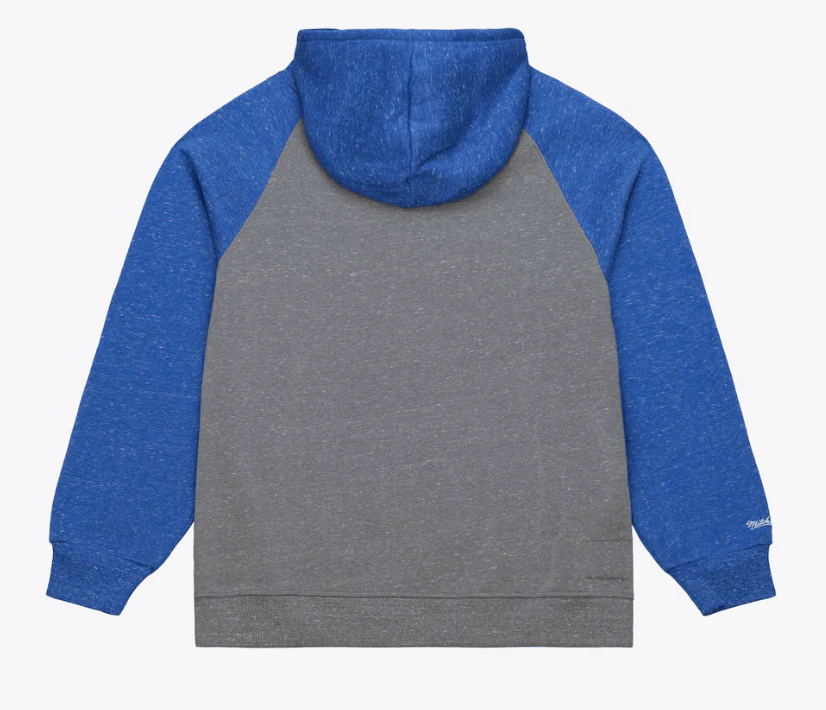 Adult Seattle Seahawks Mitchell & Ness Gray Winning Streak Fleece Hooded Sweatshirt - Men's - Image 2