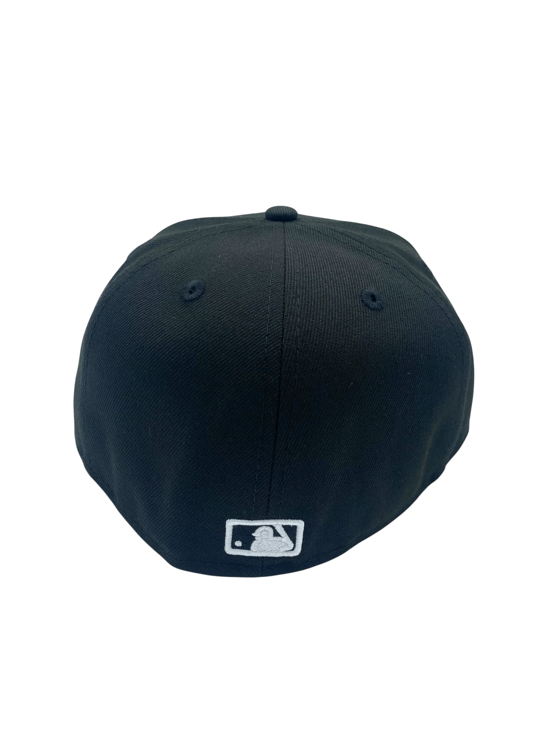Adult St. Louis Cardinals New Era Black/White Basic 59FIFTY Fitted Hat - Men's - Image 5