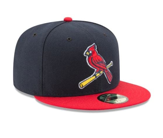Adult St. Louis Cardinals New Era Navy Alternate Authentic Collection On-Field 59FIFTY Fitted Hat - Men's - Image 3