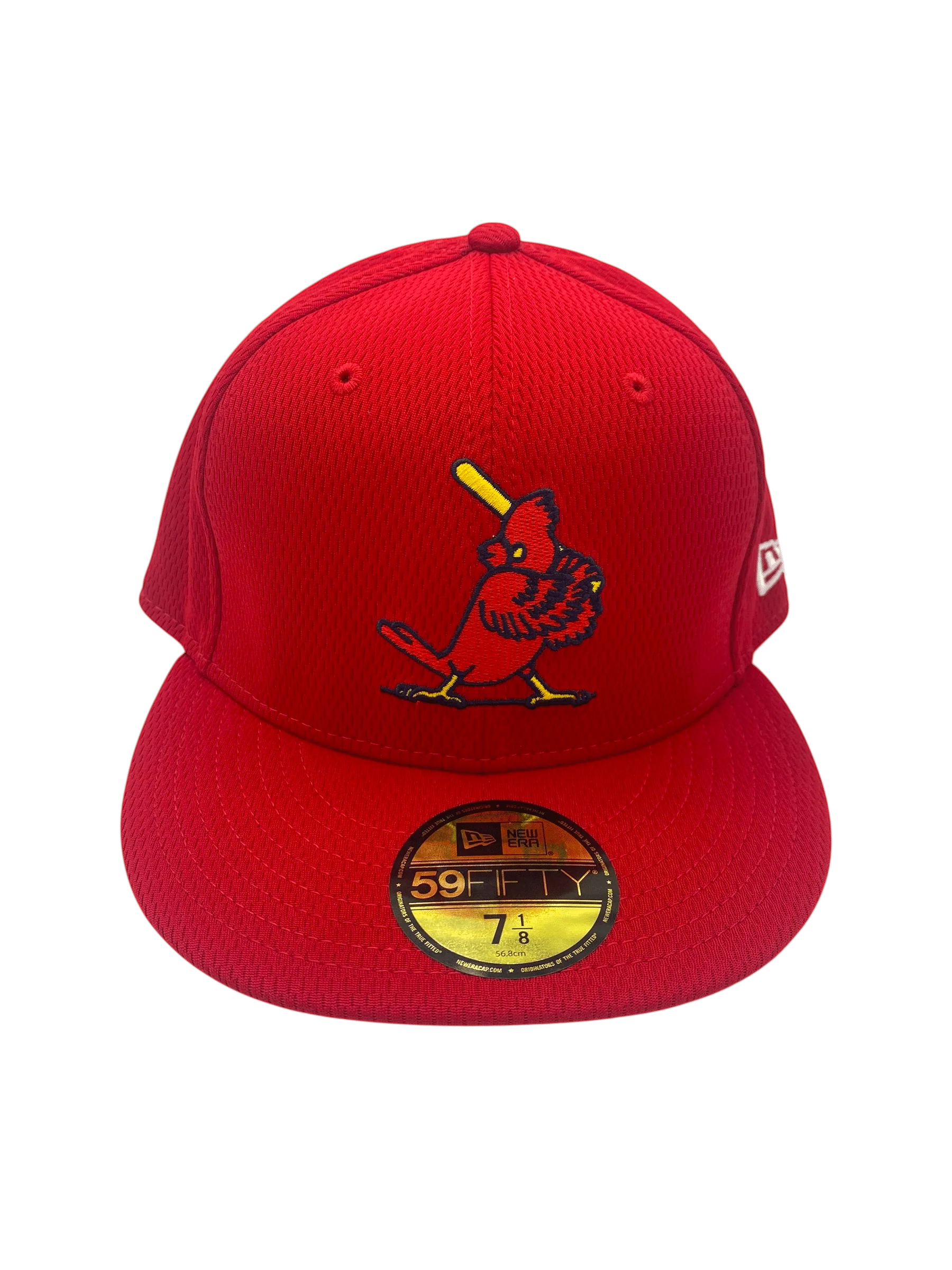 Adult St. Louis Cardinals New Era Red 2025 MLB Alternate Clubhouse 59FIFTY Fitted Hat - Men's - Image 4